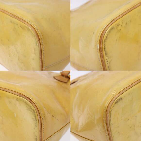LOUIS VUITTON Monogram Vernis Houston Hand Bag Gris M91053 - Picture 10 of 13